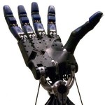 Robot hand with tactile sensors